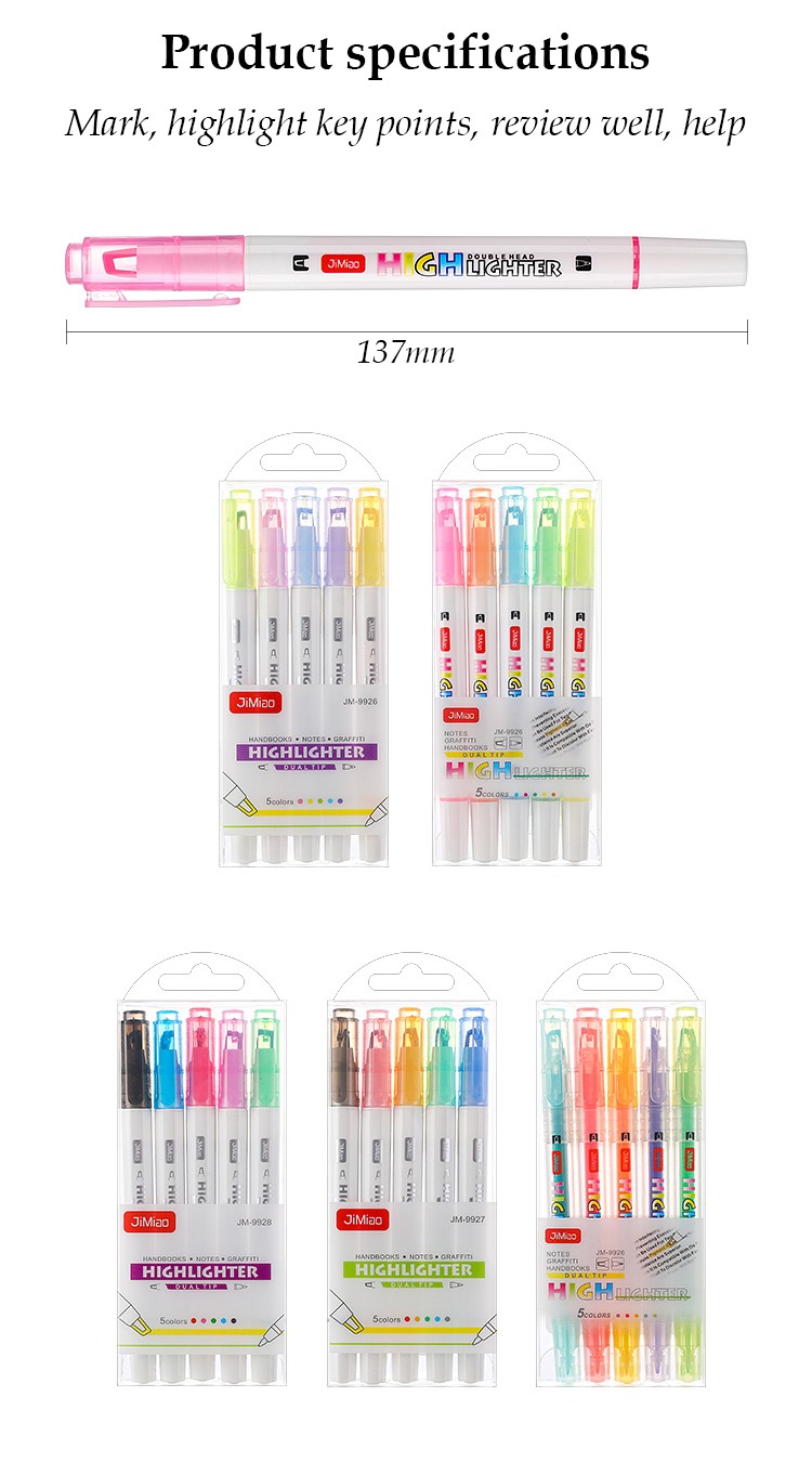 product specifications-5 Pcs Coloring Marker Pen