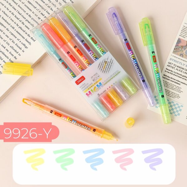 5 Pcs Coloring Marker Pen