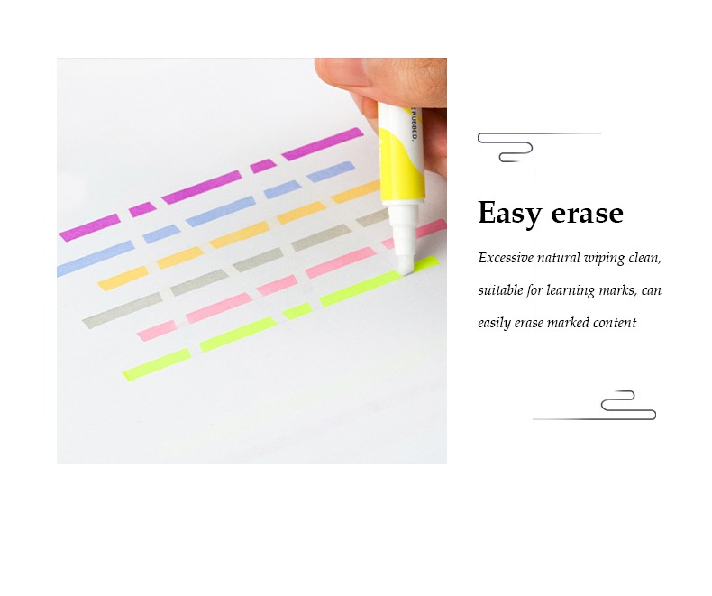 easy erase -Colorful Markers Set