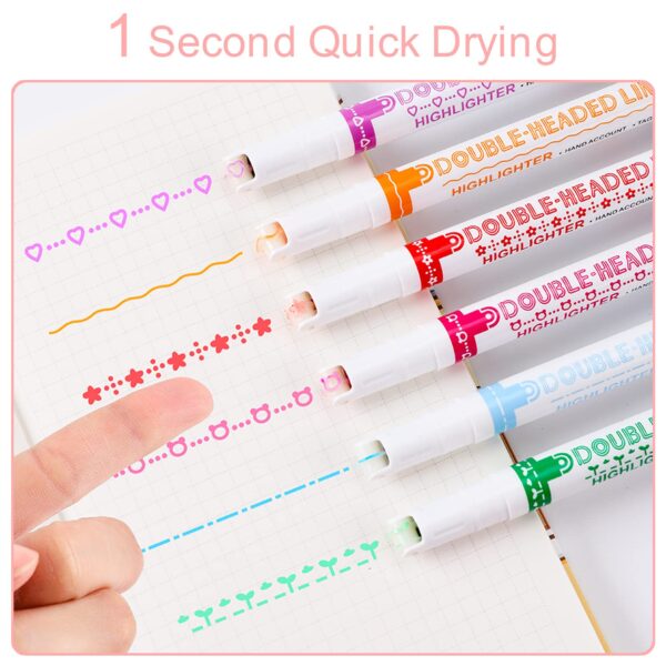 Coloring Marker Curve Roller Pen