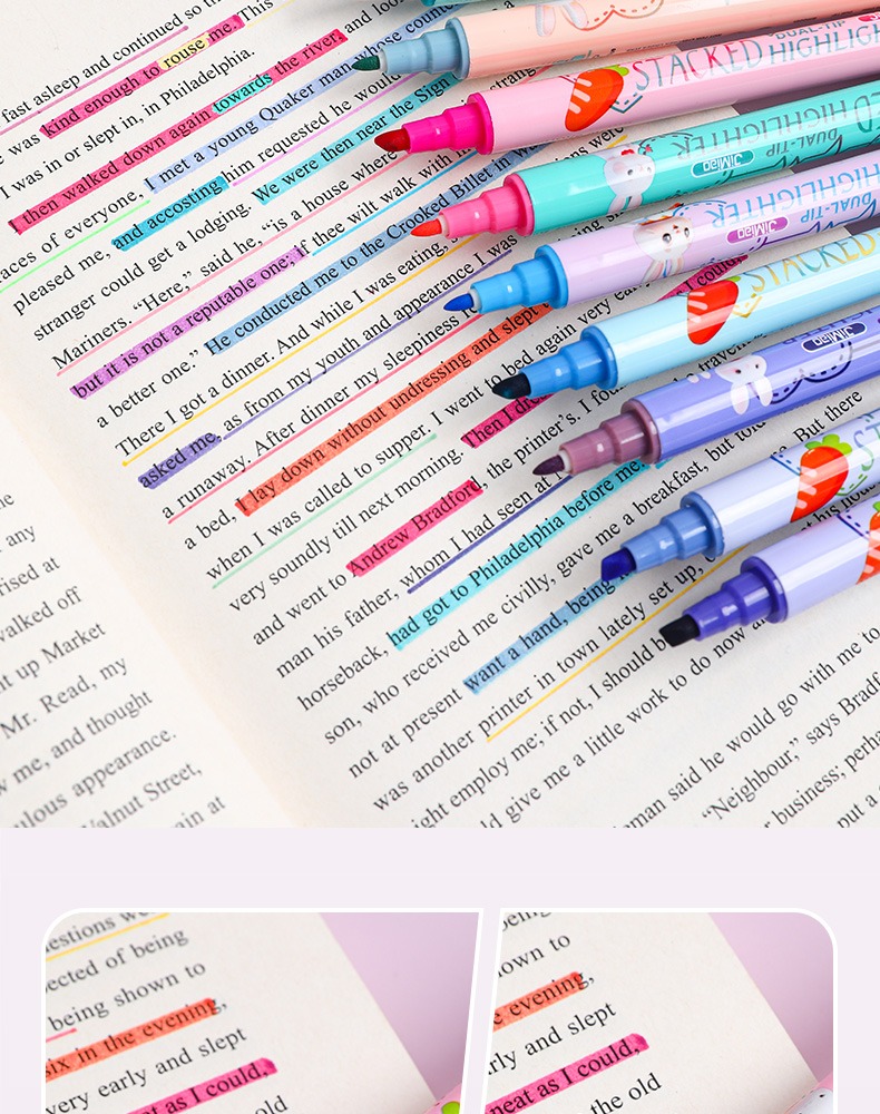 Double-headed Acrylic Markers Set