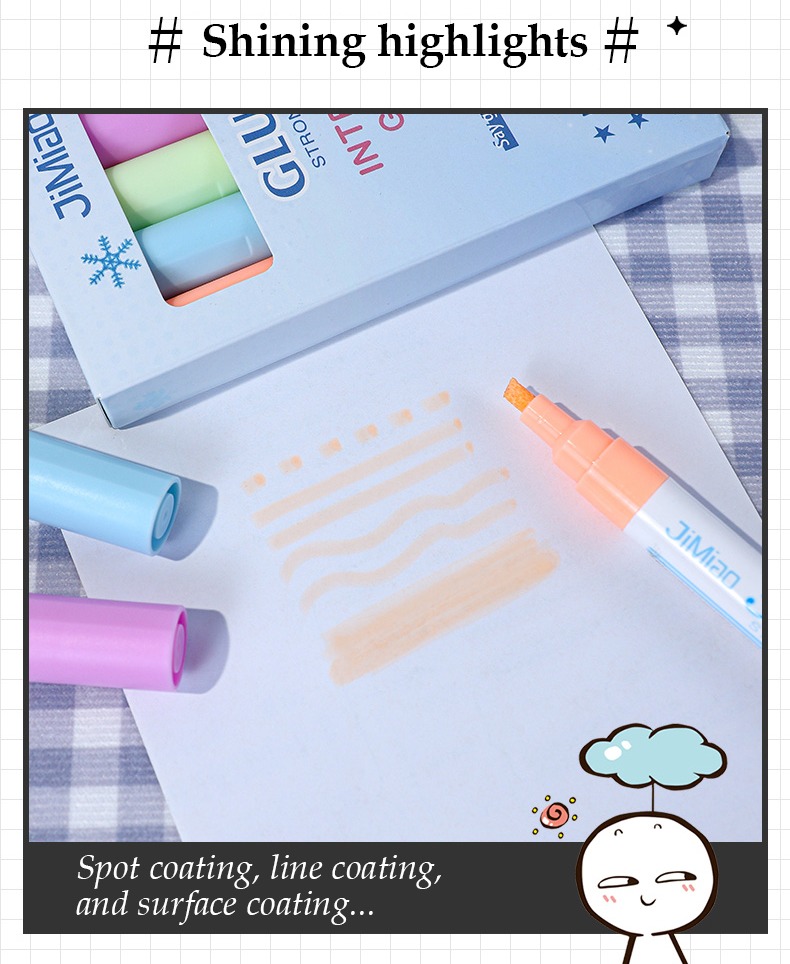 Notebook Document Adhesive Pen 