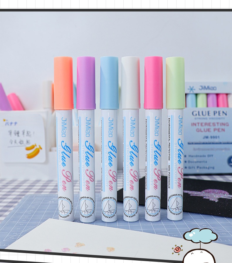 Notebook Document Adhesive Pen 