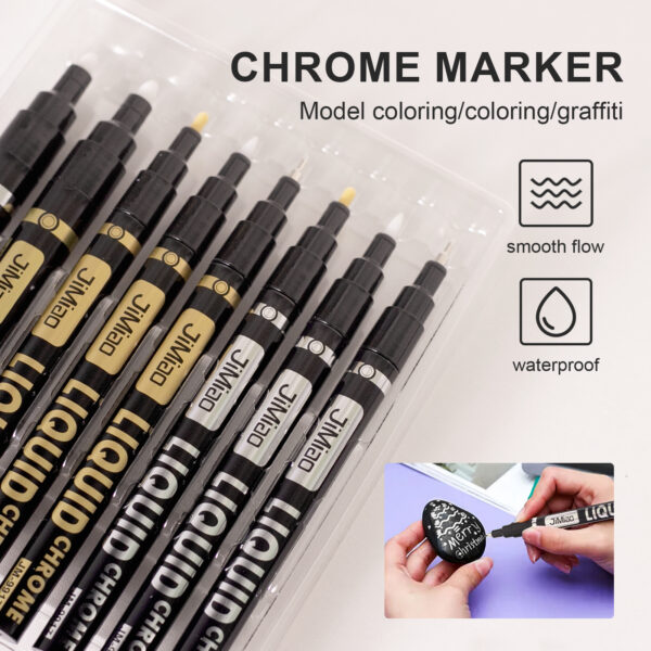 Waterproof Acrylic Markers Set